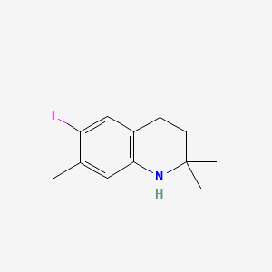 6-Iodo-2,2,4,7-tetramethyl-1,2,3,4-tetrahydroquinoline