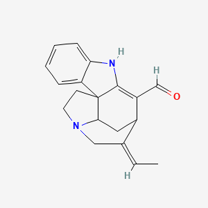 (19E)-2,16-didehydrocur-19-en-17-al