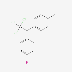 1-Fluoro-4-[2,2,2-trichloro-1-(4-methylphenyl)ethyl]-benzene