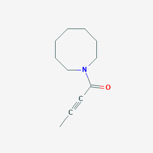 molecular formula C11H17NO B14941168 1-(1-Azocanyl)-2-butyn-1-one 