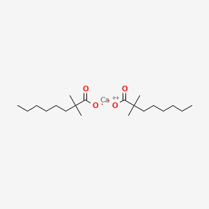 molecular formula C20H38CaO4 B1494118 Neodecanoic acid, calcium salt CAS No. 27253-33-4