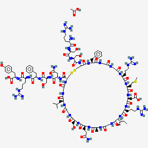 molecular formula C114H179N39O37S3 B1494141 Anaritide acetate CAS No. 104595-79-1