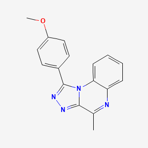 1-(4-Methoxyphenyl)-4-methyl[1,2,4]triazolo[4,3-a]quinoxaline