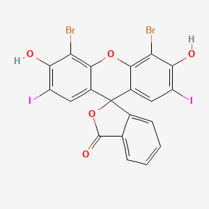 molecular formula C20H8Br2I2O5 B1494183 Solvent Orange 18 CAS No. 31544-98-6