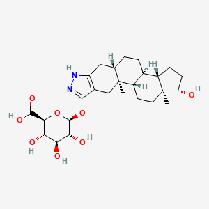 molecular formula C27H40N2O8 B1494189 Unii-X4DW8CY3YT CAS No. 361432-41-9