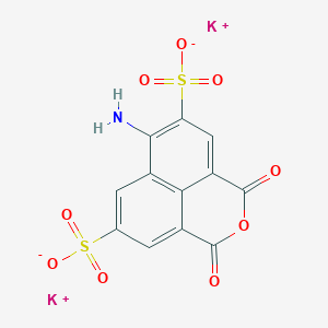 B149419 4-Amino-3,6-disulfo-1,8-naphthalic anhydride dipotassium salt CAS No. 79539-35-8