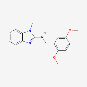 N-(2,5-dimethoxybenzyl)-1-methyl-1H-benzimidazol-2-amine