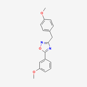 3-(4-Methoxybenzyl)-5-(3-methoxyphenyl)-1,2,4-oxadiazole