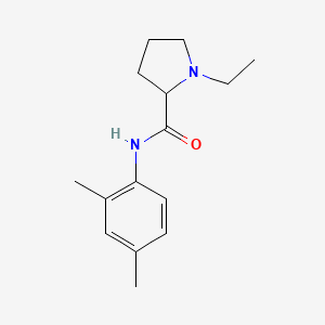 N-(2,4-dimethylphenyl)-1-ethylprolinamide