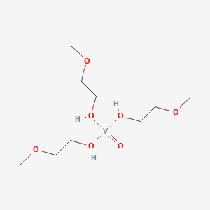 molecular formula C9H24O7V B1494257 Vanadium oxide tris(methoxyethoxide) 