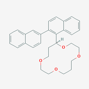 molecular formula C30H32O4 B1494261 (S)-2,2'-Binaphthyl-14-crown-4 
