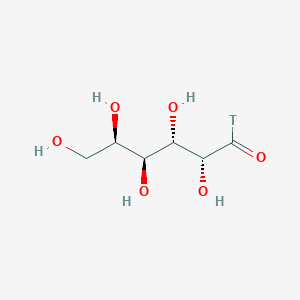 molecular formula C6H12O6 B1494263 Galactose, D-, [1-3H(N)] 