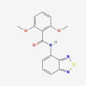 N-(2,1,3-benzothiadiazol-4-yl)-2,6-dimethoxybenzamide