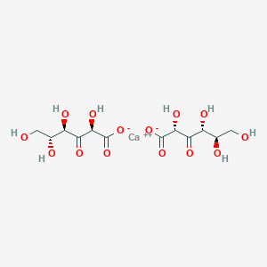 molecular formula C12H18CaO14 B1494274 3-Keto-D-gluconic acid, hemicalcium salt 