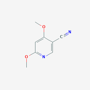 molecular formula C8H8N2O2 B1494286 4,6-DiMethoxy Nicotinonitrile 