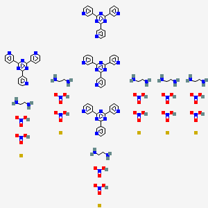 molecular formula C84H108N48O36Pd6 B1494308 Palladium-nanobowl 