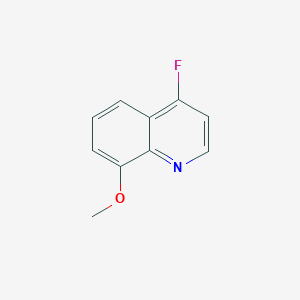 molecular formula C10H8FNO B1494312 4-Fluoro-8-methoxyquinoline 