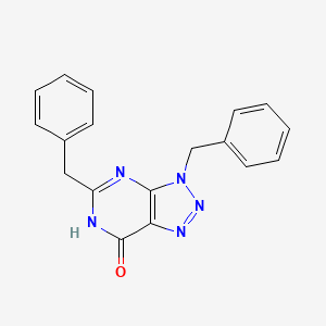 3,5-dibenzyl-3H-[1,2,3]triazolo[4,5-d]pyrimidin-7-ol