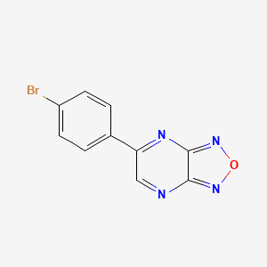 5-(4-Bromophenyl)-[1,2,5]oxadiazolo[3,4-b]pyrazine