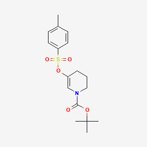 molecular formula C17H23NO5S B1494361 tert-butyl 5-(tosyloxy)-3,4-dihydropyridine-1(2H)-carboxylate 