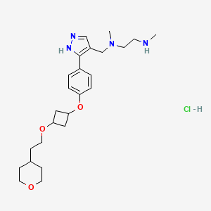 molecular formula C25H39ClN4O3 B1494367 EPZ020411 HCl CAS No. 2070015-25-5