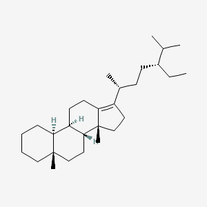 molecular formula C29H50 B1494375 20R 13(17)-24R-Ethyl diacholestene 
