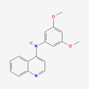 molecular formula C17H16N2O2 B14944099 N-(3,5-dimethoxyphenyl)quinolin-4-amine 