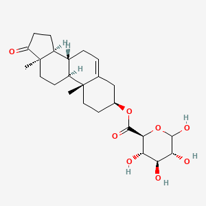 molecular formula C25H36O8 B1494421 Dehyroisoandrosterone 3-glucuronide 