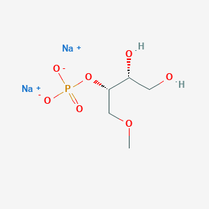 Disodium;[(2S,3R)-3,4-dihydroxy-1-methoxybutan-2-yl] phosphate
