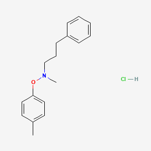 N-methyl-3-phenyl-(p-methylphenoxy)propylamine hydrochloride