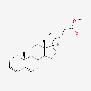 molecular formula C25H38O2 B1494428 Methyl (4r)-4-[(10r,13r,17r)-10,13-dimethyl-2,7,8,9,11,12,14,15,16,17-decahydro-1h-cyclopenta[a]phenanthren-17-yl]pentanoate 