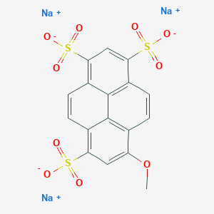 B149443 8-Methoxypyrene-1,3,6-trisulfonic acid trisodium salt CAS No. 82962-86-5
