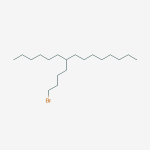molecular formula C19H39B B1494472 7-(4-Bromobutyl)pentadecane 