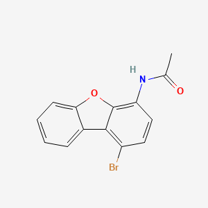 molecular formula C14H10BrNO2 B1494478 N-(1-Bromodibenzo[b,d]furan-4-yl)acetamide 