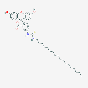 molecular formula C39H50N2O5S B149448 5-(十八烷基硫代氨基甲酰氨基)荧光素 CAS No. 65603-18-1