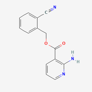 2-Cyanobenzyl 2-aminonicotinate