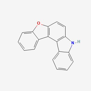 molecular formula C18H11NO B1494508 8H-Benzofuro[2,3-c]carbazole 
