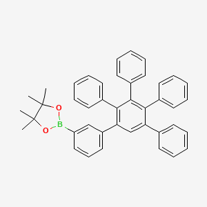 4,4,5,5-Tetramethyl-2-(3',4',5'-triphenyl[1,1':2',1''-terphenyl]-3-yl)-1,3,2-dioxaborolane