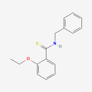 molecular formula C16H17NOS B14945275 N-benzyl-2-ethoxybenzenecarbothioamide 