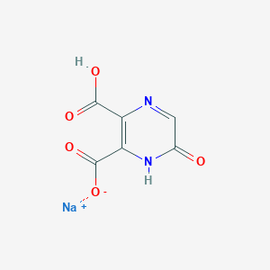molecular formula C6H3N2NaO5 B1494586 6-Oxo-1,6-dihydropyrazine-2,3-dicarboxylic acid monosodium salt CAS No. 73403-49-3