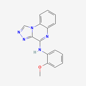 N-(2-methoxyphenyl)[1,2,4]triazolo[4,3-a]quinoxalin-4-amine