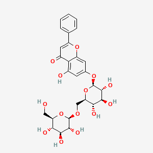 molecular formula C27H30O14 B1494589 柚皮苷 7-O-β-龙胆二糖苷 CAS No. 88640-89-5