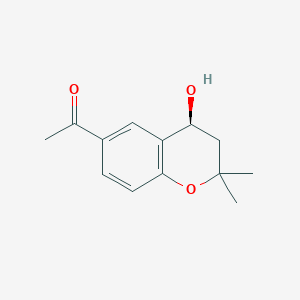 molecular formula C13H16O3 B1494635 1-(4-Hydroxy-2,2-dimethylchroman-6-yl)ethanone 