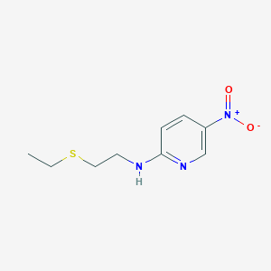 N-[2-(ethylsulfanyl)ethyl]-5-nitropyridin-2-amine