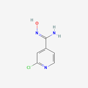 molecular formula C6H6ClN3O B1494681 Chlorohydroxyisonicotinamidine CAS No. 857653-85-1