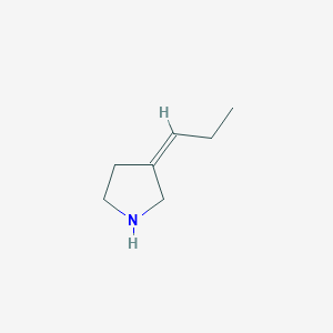 molecular formula C7H13N B1494682 (Z)-3-Propylidenepyrrolidine 