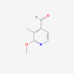 molecular formula C8H9NO2 B1494683 2-Methoxy-3-methylisonicotinaldehyde 