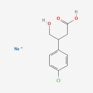 molecular formula C10H11ClNaO3 B1494684 3-(4-Chlorophenyl)-4-hydroxybutyric Acid Sodium Salt 
