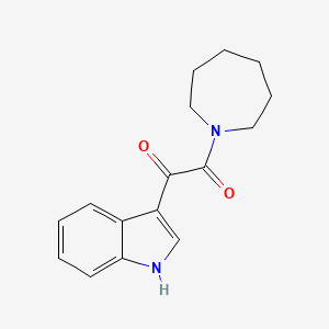 1-(azepan-1-yl)-2-(1H-indol-3-yl)ethane-1,2-dione