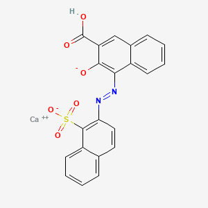 molecular formula C21H12CaN2O6S B1494704 D&C Red No. 34 CAS No. 6417-83-0